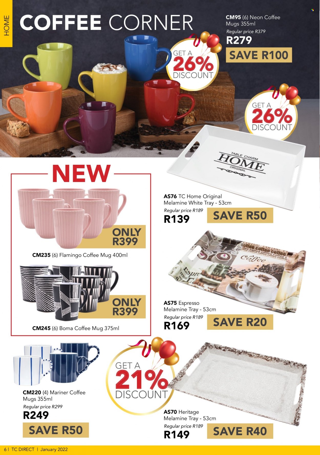 Table Charm Direct specials - 01/01/2022 - 31/01/2022. Page 6