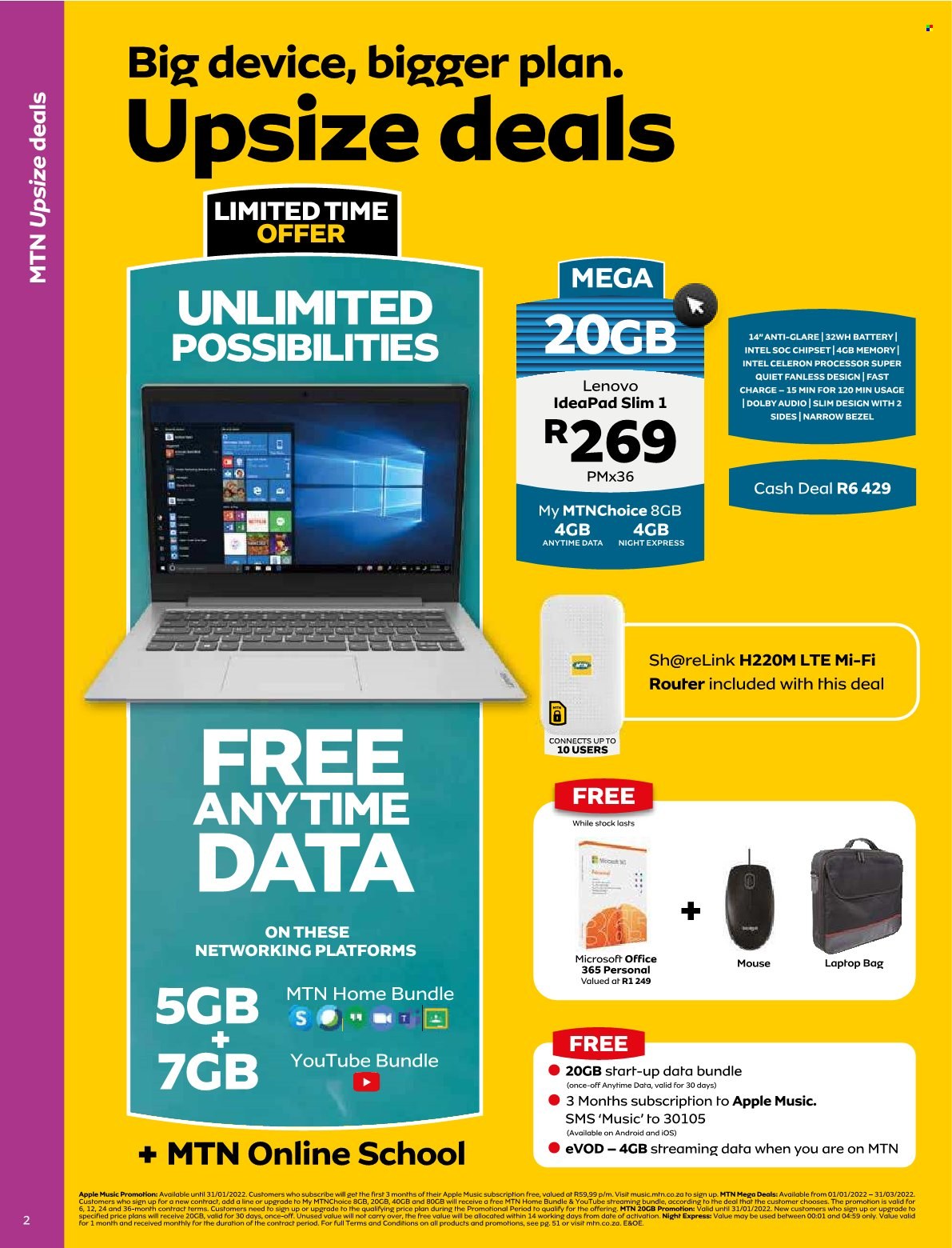 MTN specials - 01/01/2022 - 31/01/2022. Page 2