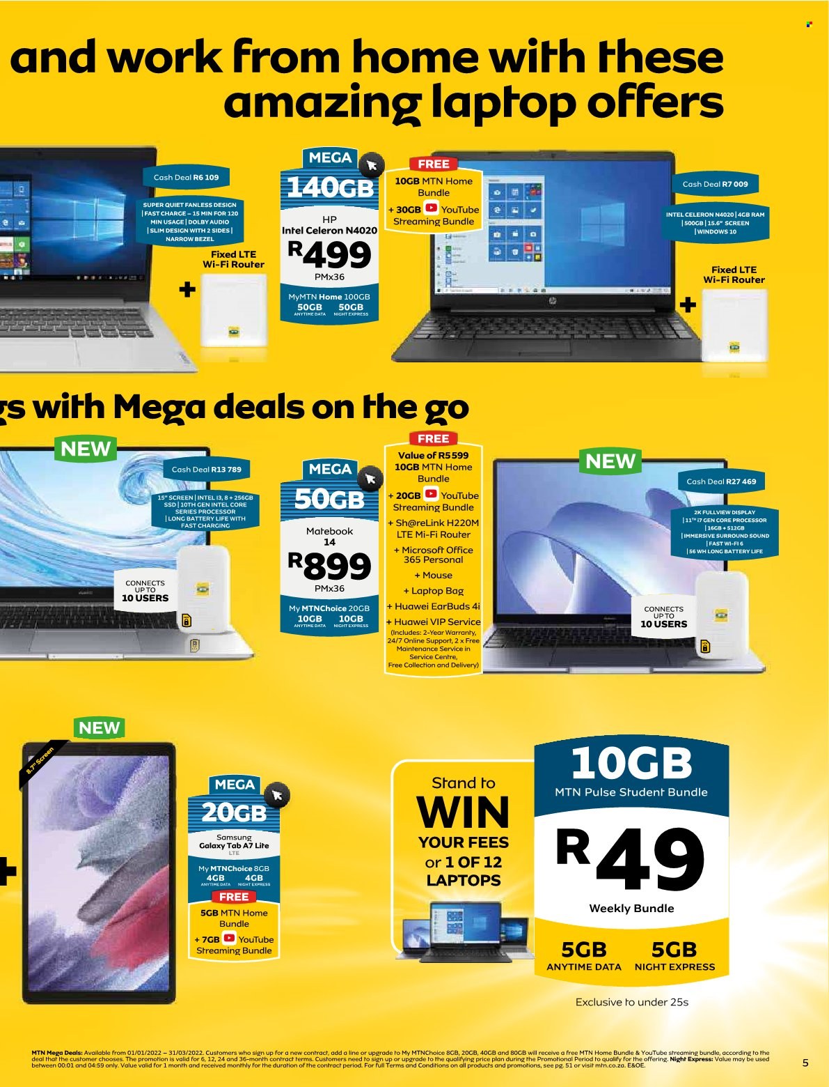 MTN specials - 01/01/2022 - 31/01/2022. Page 5