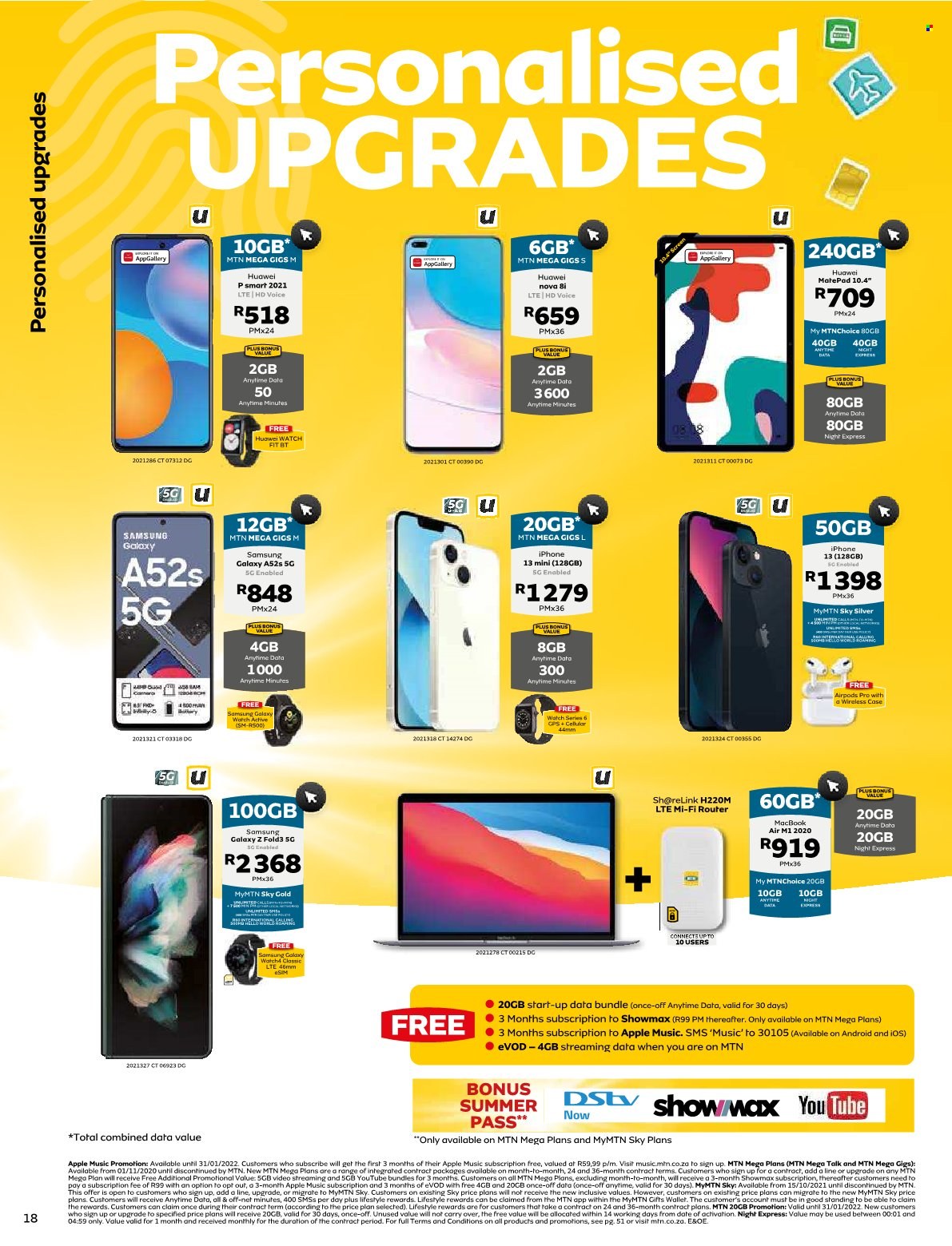 MTN specials - 01/01/2022 - 31/01/2022. Page 18