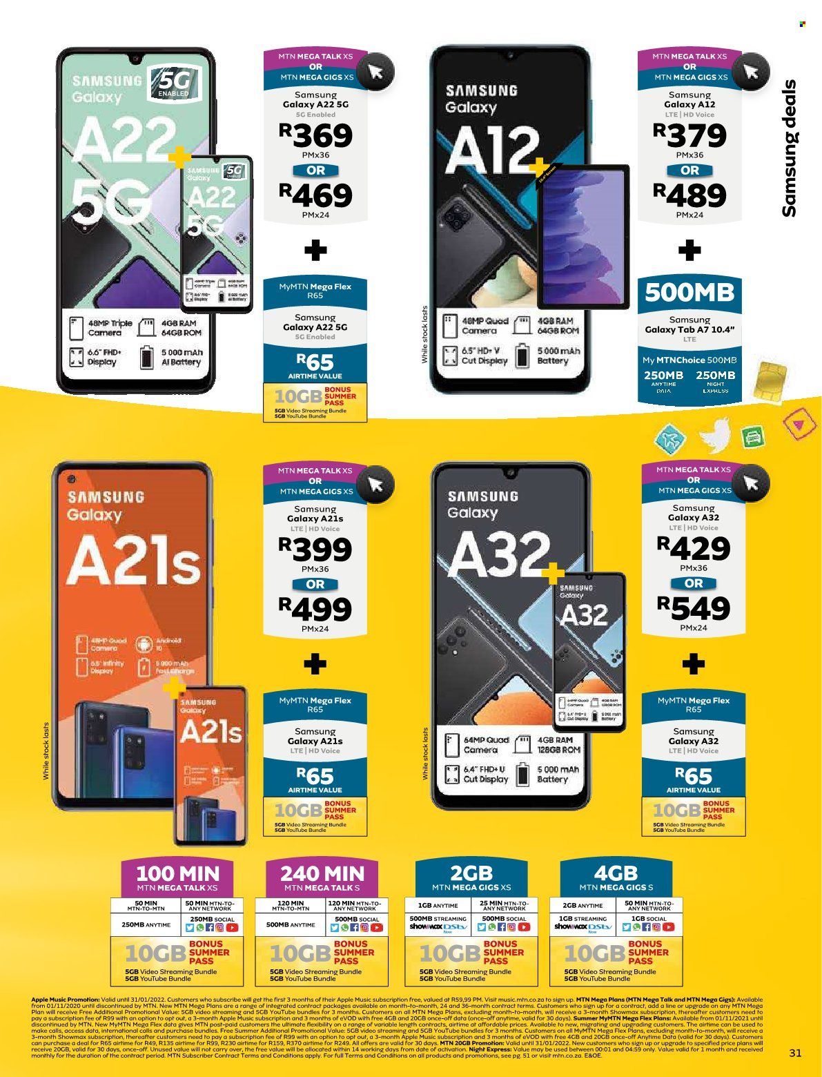 MTN specials - 01/01/2022 - 31/01/2022. Page 31