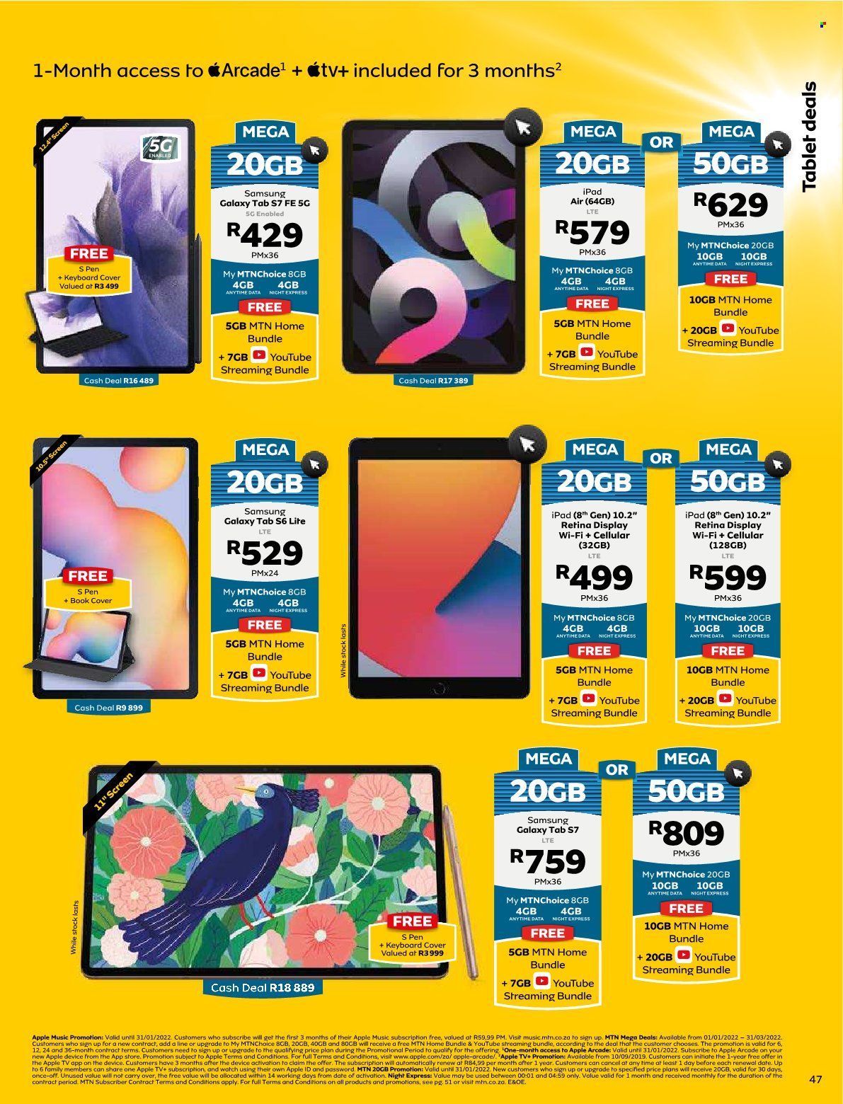 MTN specials - 01/01/2022 - 31/01/2022. Page 47