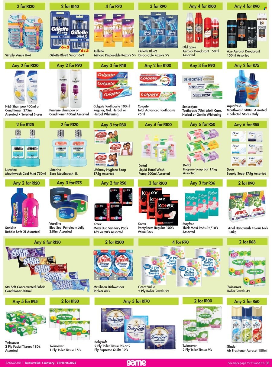 Game specials - 01/01/2022 - 31/03/2022. Page 5