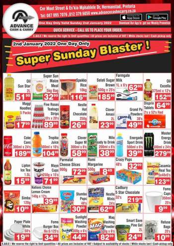 Advance Cash & Carry catalogue  - 02/01/2022 - 02/01/2022.