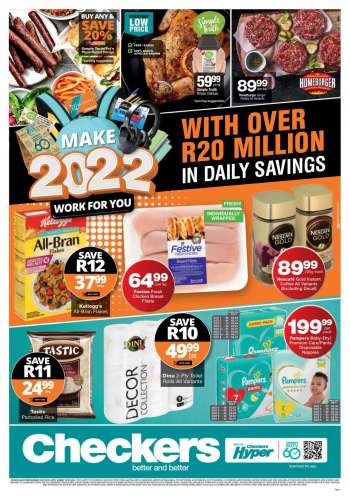 Checkers catalogue  - 03/01/2022 - 23/01/2022.