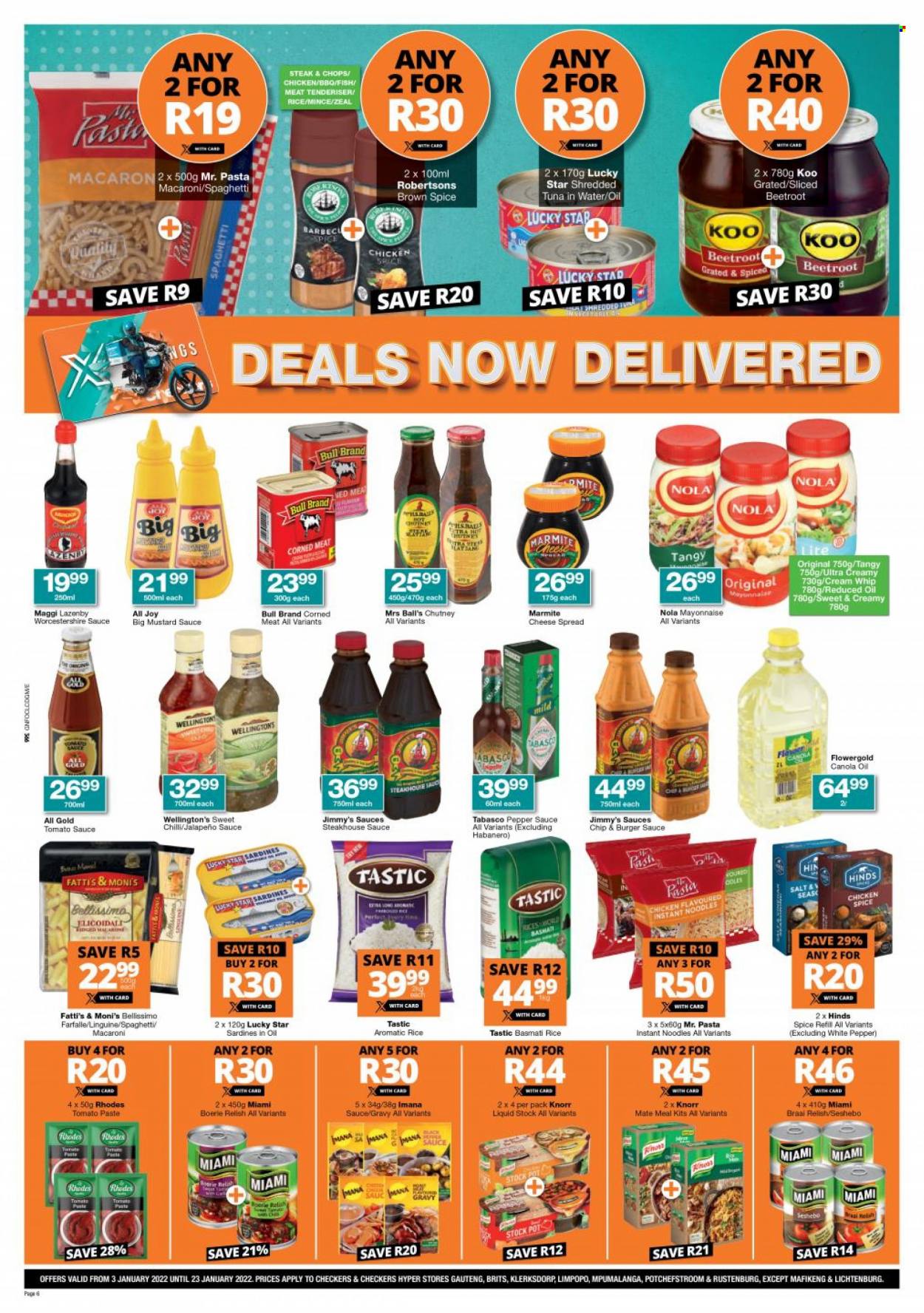 Checkers specials - 03/01/2022 - 23/01/2022. Page 6