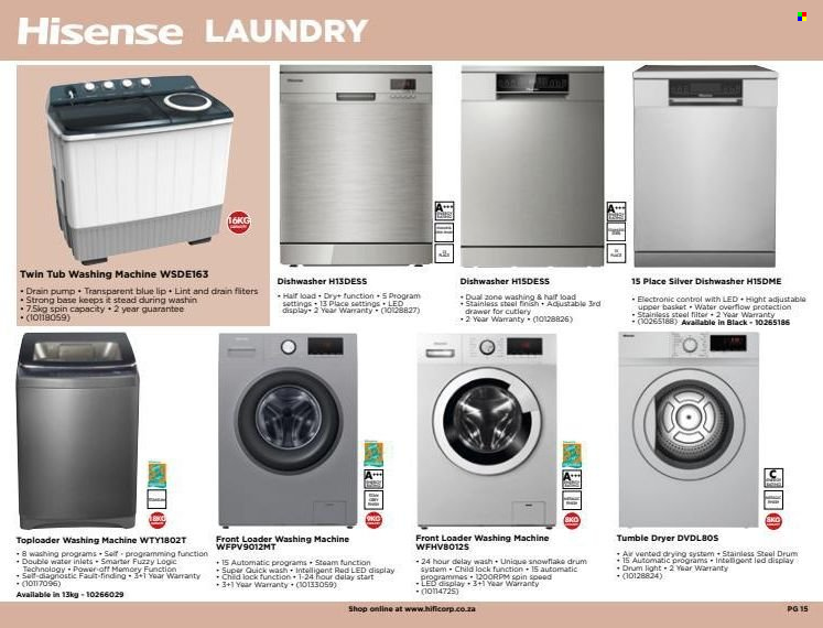 HiFi Corp specials. Page 15