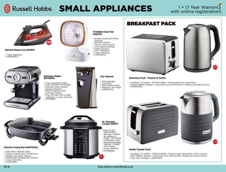 HiFi Corp specials. Page 32