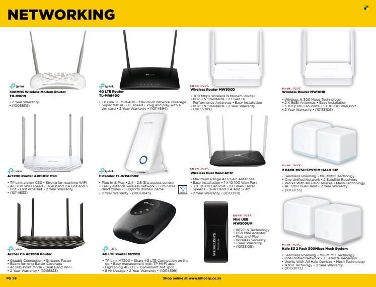 HiFi Corp specials. Page 58