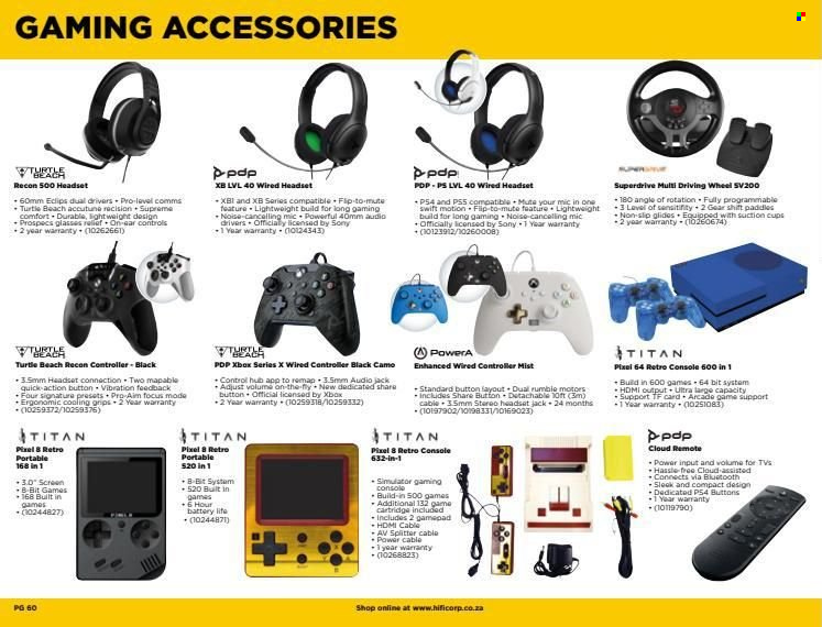 HiFi Corp specials. Page 60