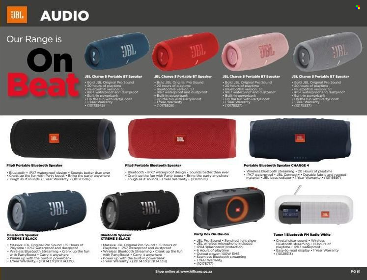 HiFi Corp specials. Page 61