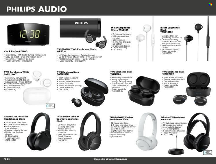 HiFi Corp specials. Page 66