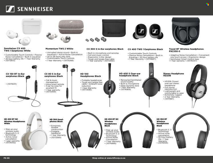 HiFi Corp specials. Page 68