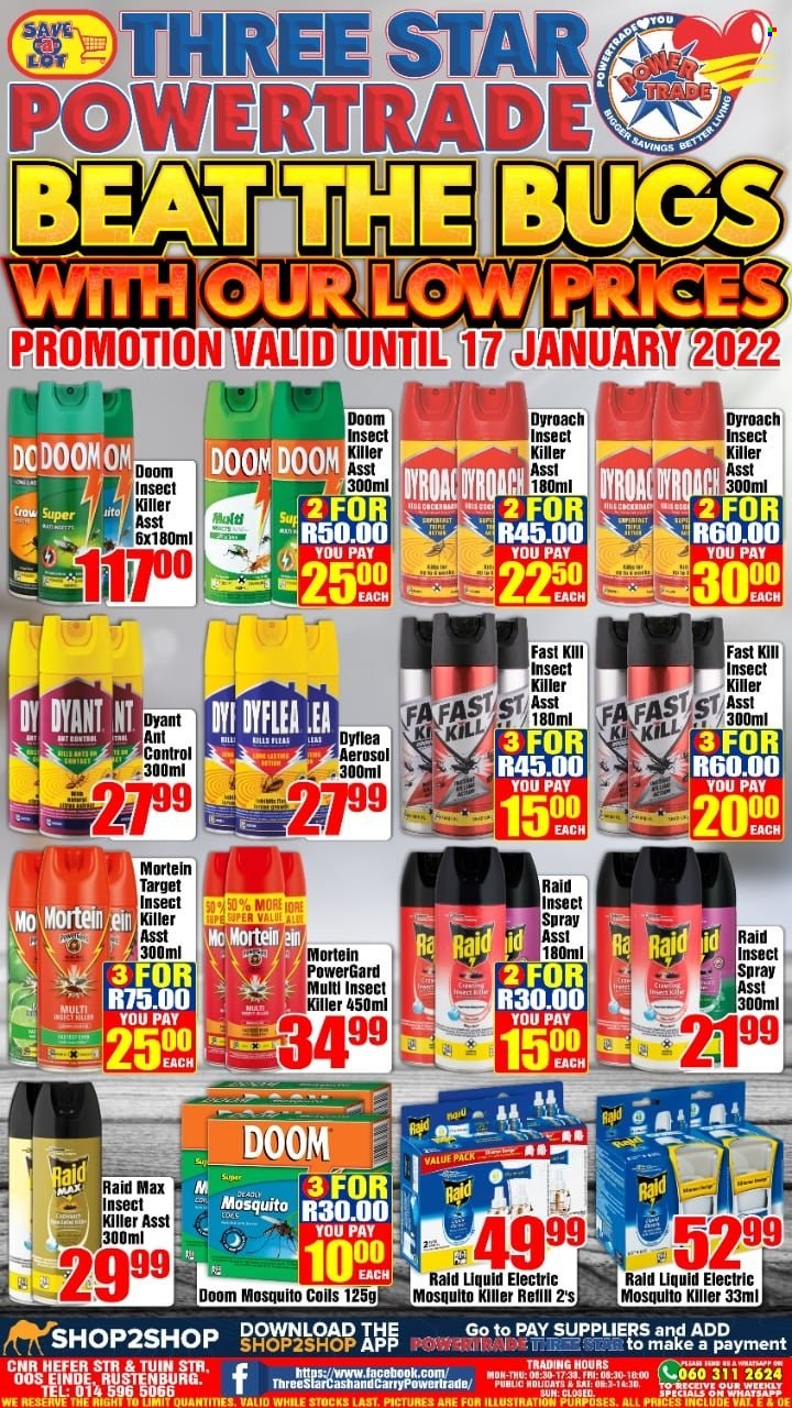 Three Star Cash and Carry specials - 06/01/2022 - 17/01/2022. Page 1