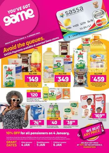 Game catalogue  - 04/01/2022 - 09/01/2022.