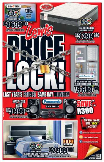 fridge specials at lewis