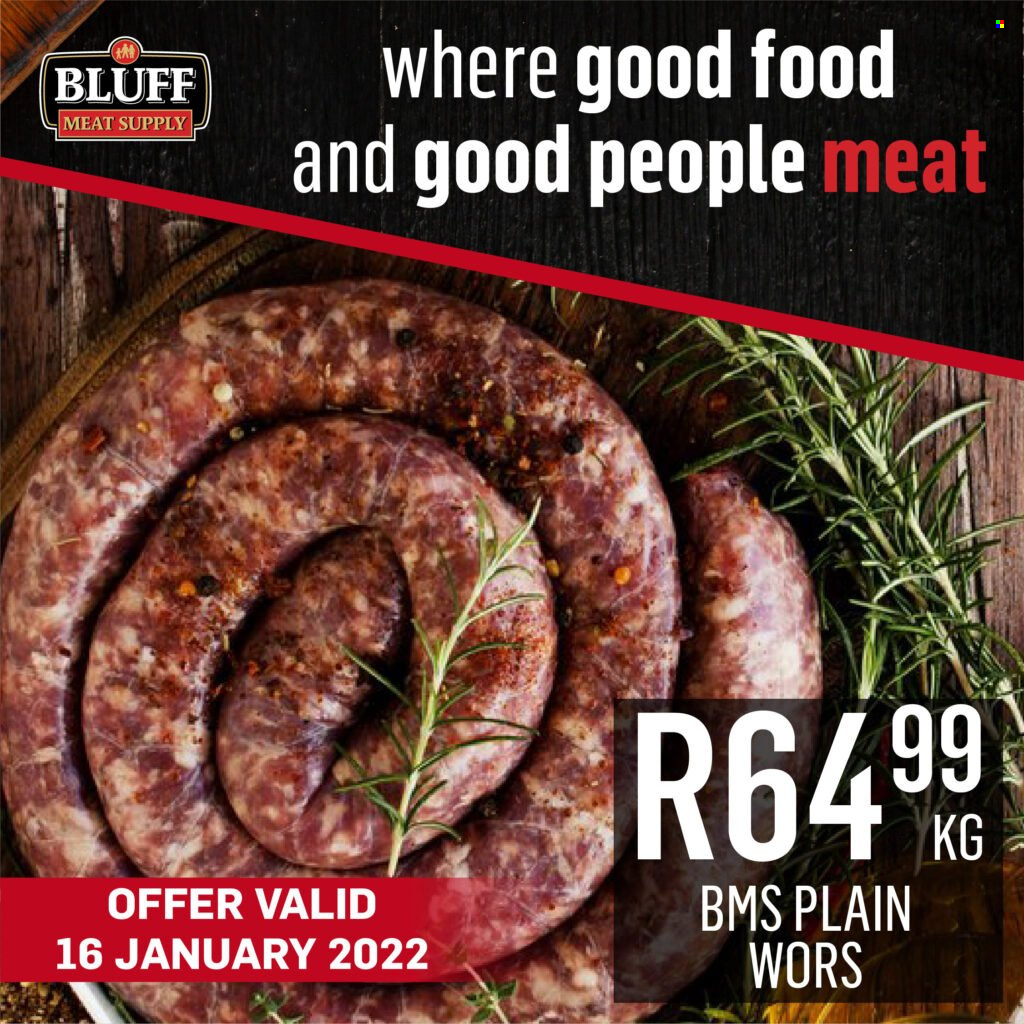 Bluff Meat Supply specials - 10/01/2022 - 16/01/2022. Page 7