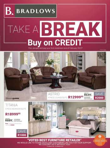 Bradlows catalogue  - 10/01/2022 - 06/02/2022.