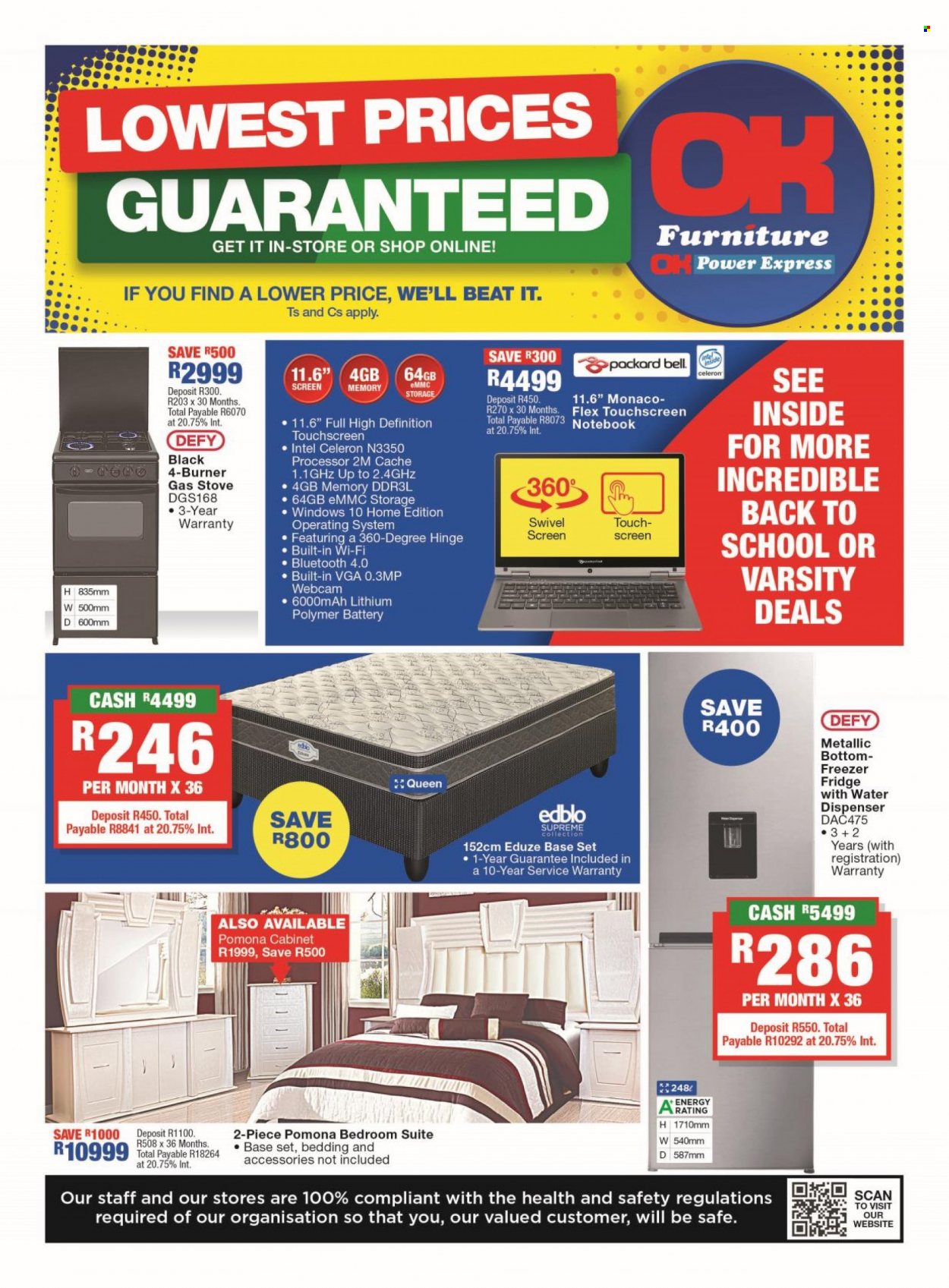 OK Furniture specials - 10/01/2022 - 23/01/2022. Page 1