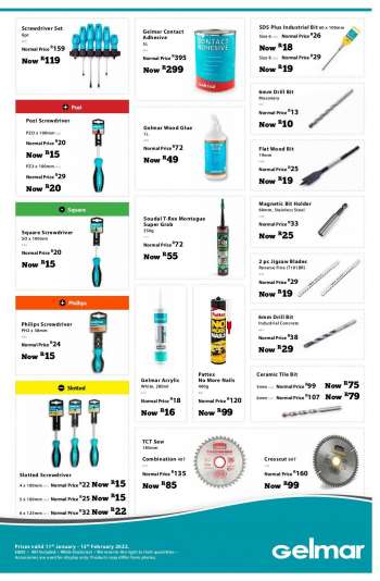 Gelmar catalogue  - 11/01/2022 - 13/02/2022.