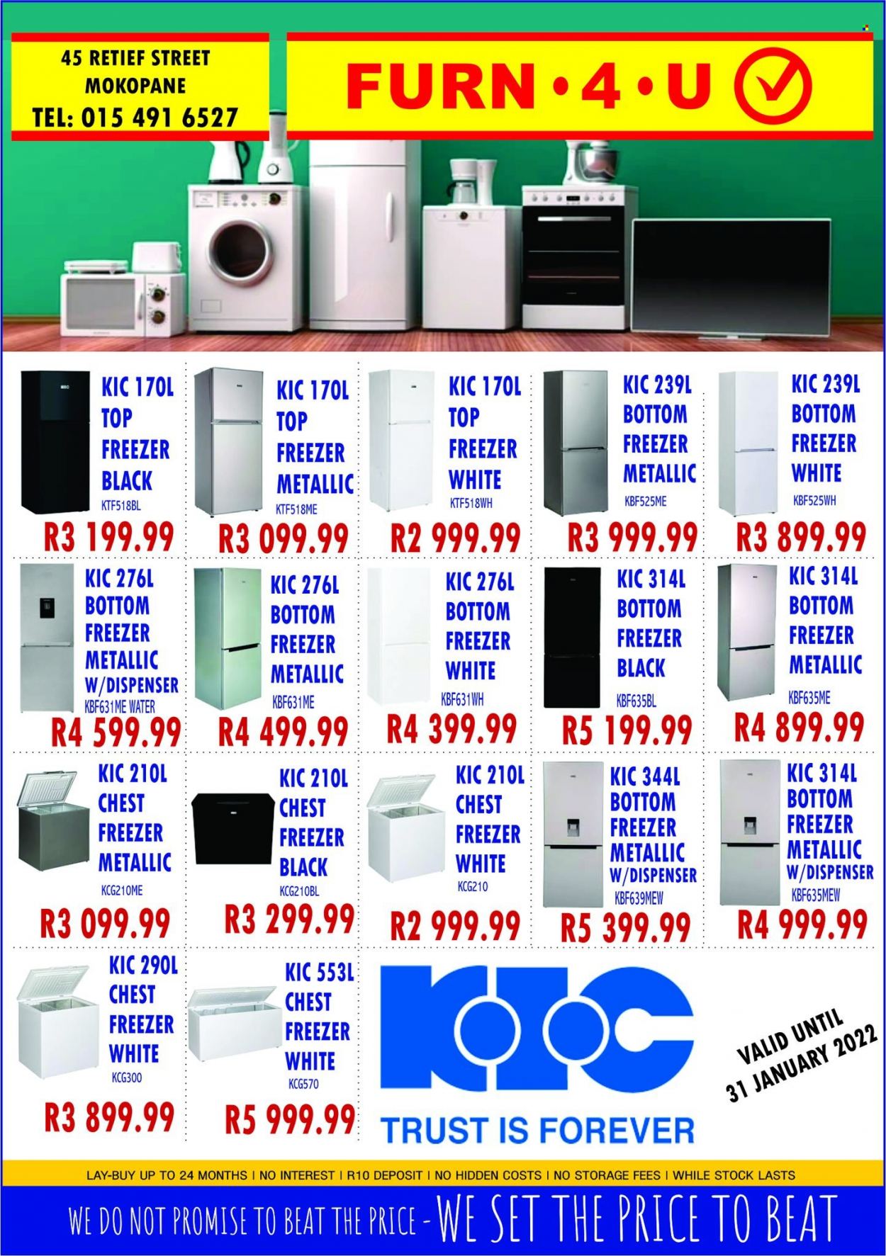 Furn 4 U specials - 12/01/2022 - 31/01/2022. Page 1