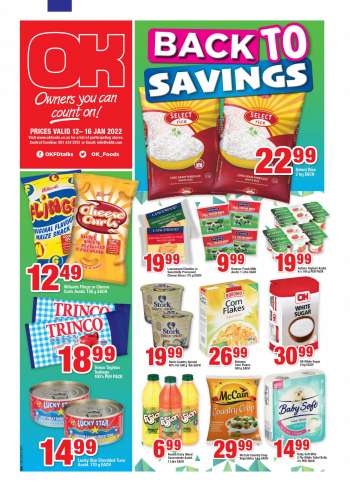 OK Foods catalogue  - 12/01/2022 - 16/01/2022.