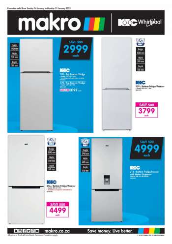 Makro catalogue  - 16/01/2022 - 31/01/2022.