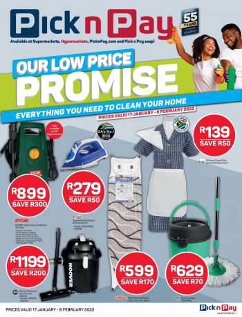 Pick n Pay catalogue  - 17/01/2022 - 06/02/2022.