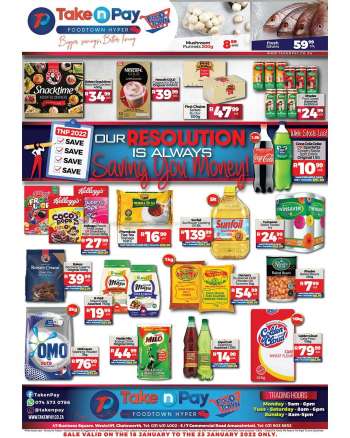 Take n Pay catalogue  - 18/01/2022 - 23/01/2022.