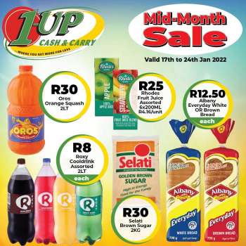 1UP Cash & Carry catalogue  - 17/01/2022 - 24/01/2022.