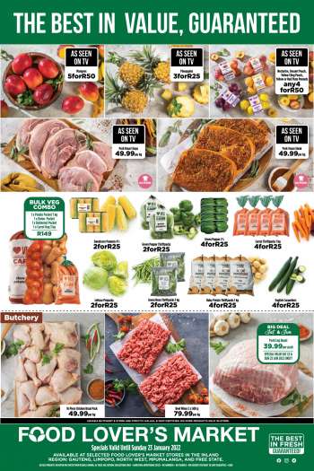 Food Lover's Market catalogue  - 18/01/2022 - 23/01/2022.