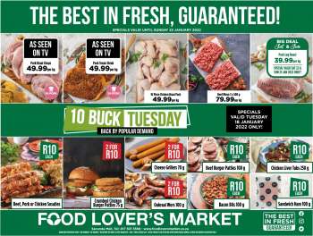 Food Lover's Market catalogue  - 18/01/2022 - 23/01/2022.