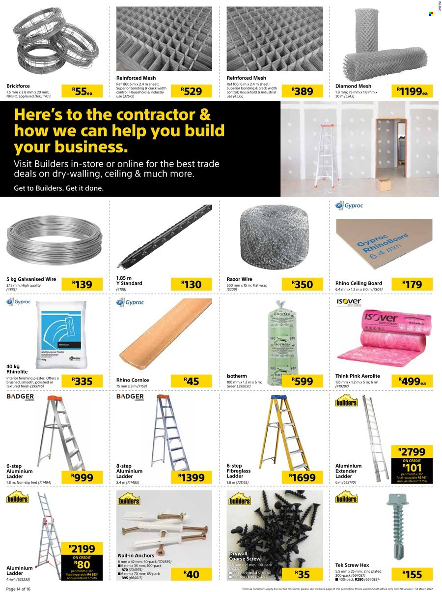 Builders specials - 18/01/2022 - 14/03/2022. Page 14