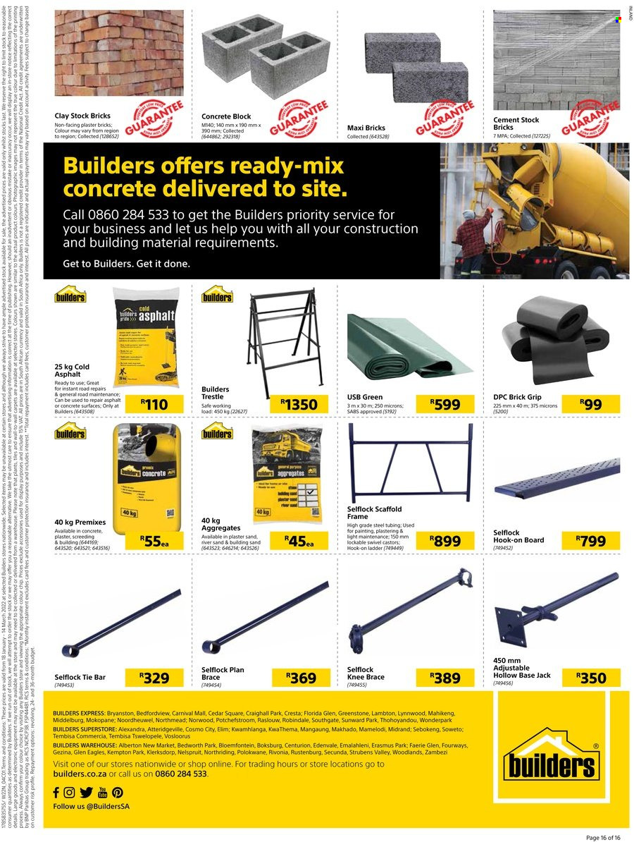 Builders specials - 18/01/2022 - 14/03/2022. Page 16