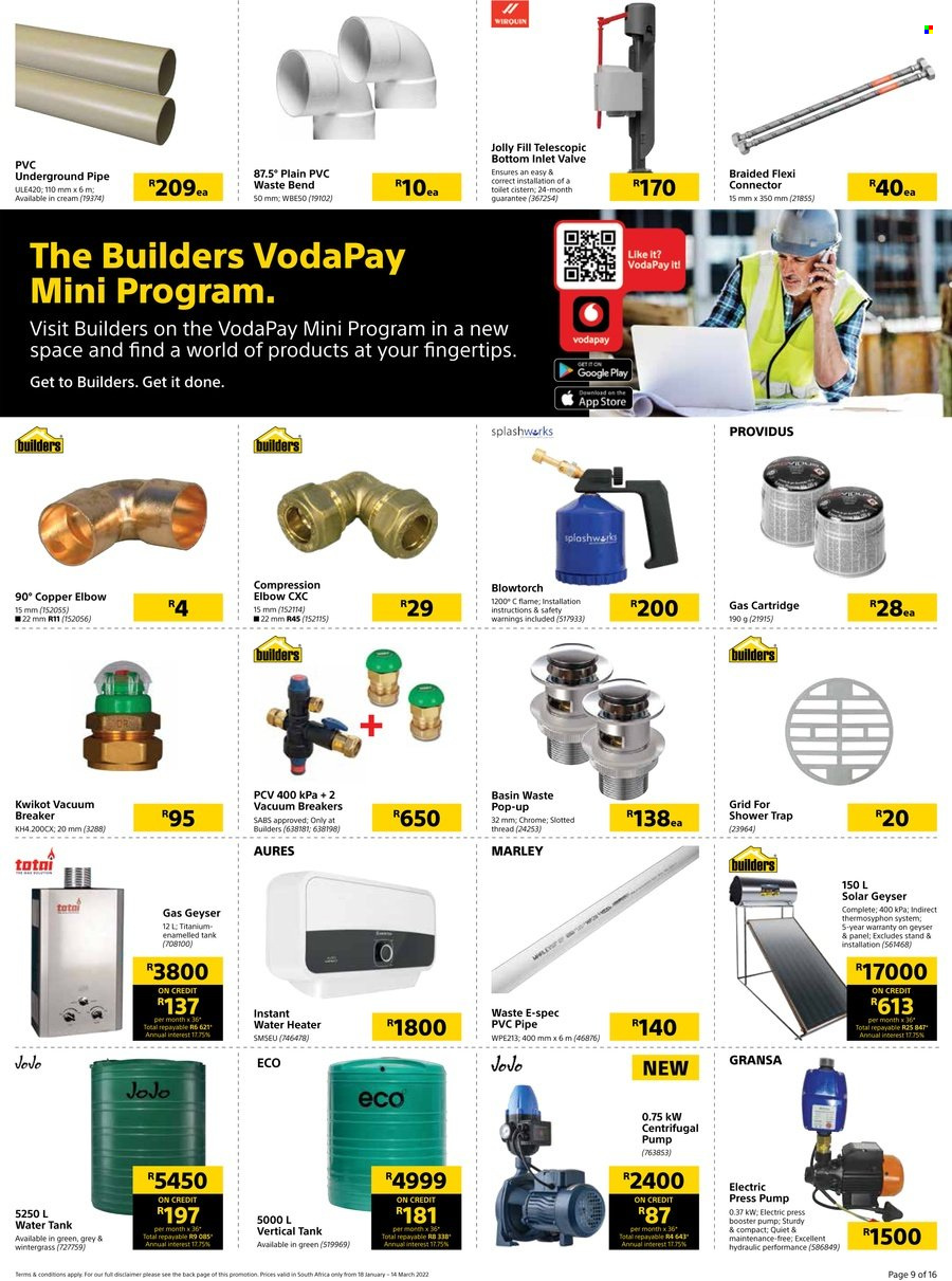 Builders specials - 18/01/2022 - 14/03/2022. Page 9