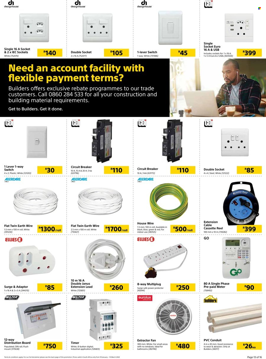 Builders specials - 18/01/2022 - 14/03/2022. Page 13