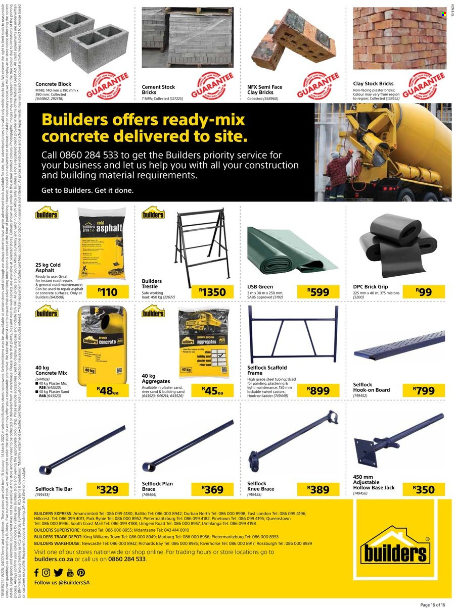 Builders specials - 18/01/2022 - 14/03/2022. Page 16