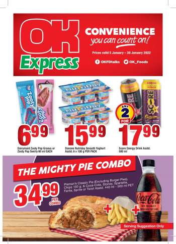 OK Foods catalogue  - 05/01/2022 - 30/01/2022.