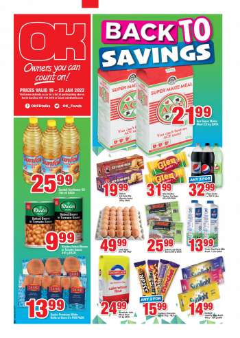 OK Foods catalogue  - 19/01/2022 - 23/01/2022.