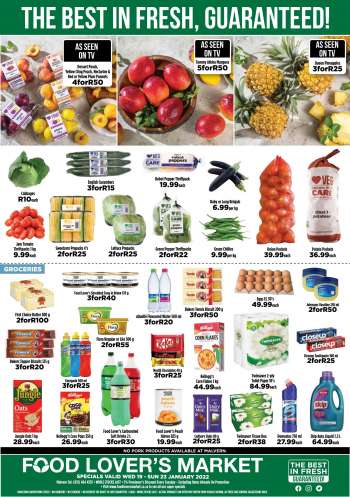 Food Lover's Market catalogue  - 19/01/2022 - 23/01/2022.