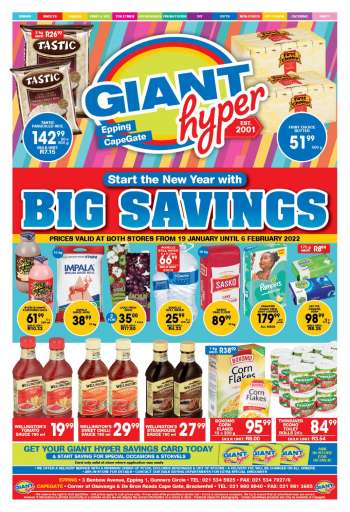 Giant Hyper catalogue  - 19/01/2022 - 06/02/2022.