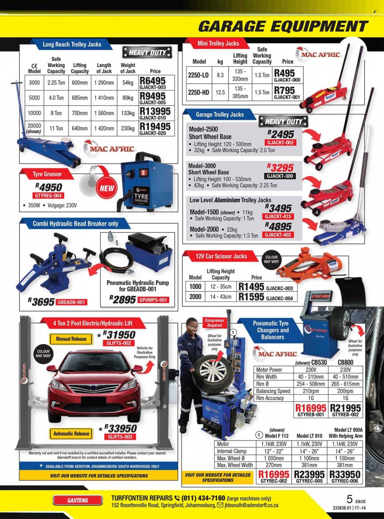 Adendorff Machinery Mart specials. Page 5