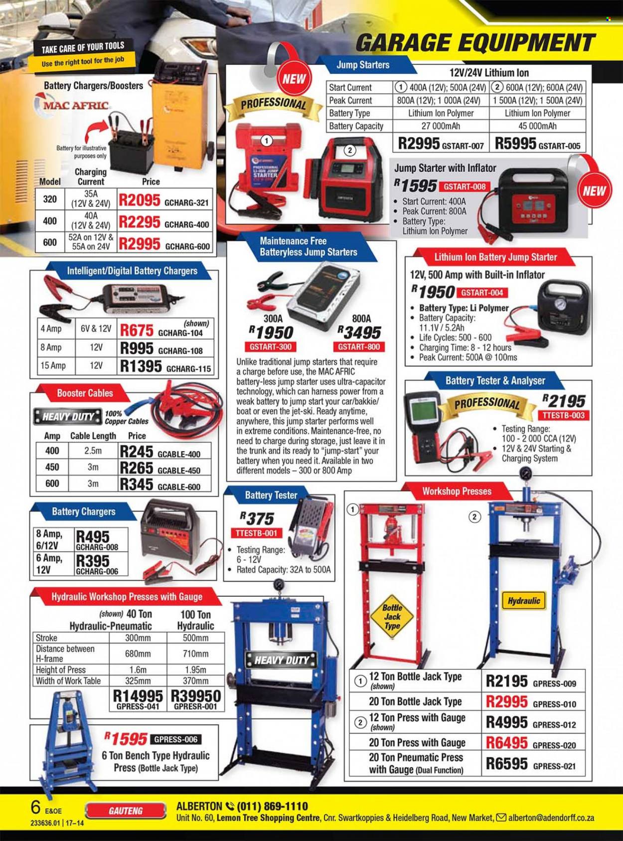 Adendorff Machinery Mart specials. Page 6