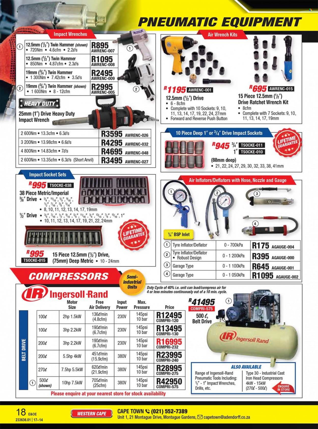 Adendorff Machinery Mart specials. Page 18
