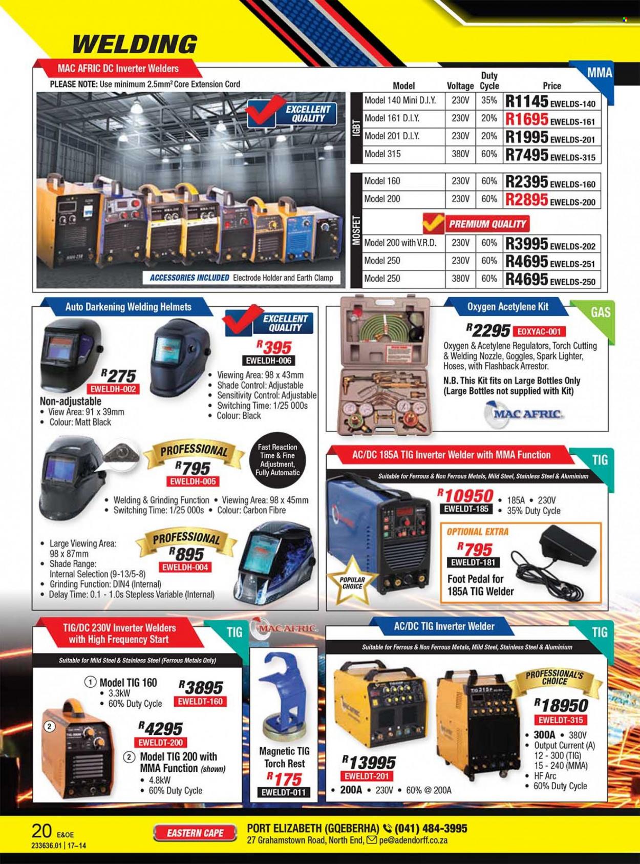 Adendorff Machinery Mart specials. Page 20