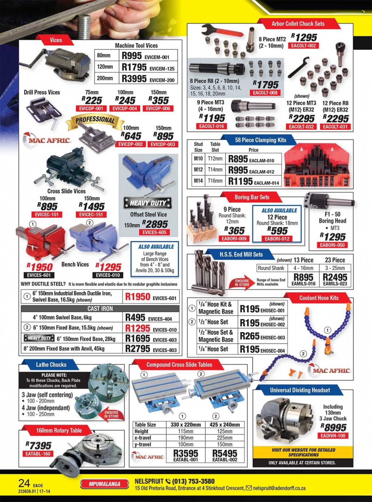 Adendorff Machinery Mart specials. Page 24
