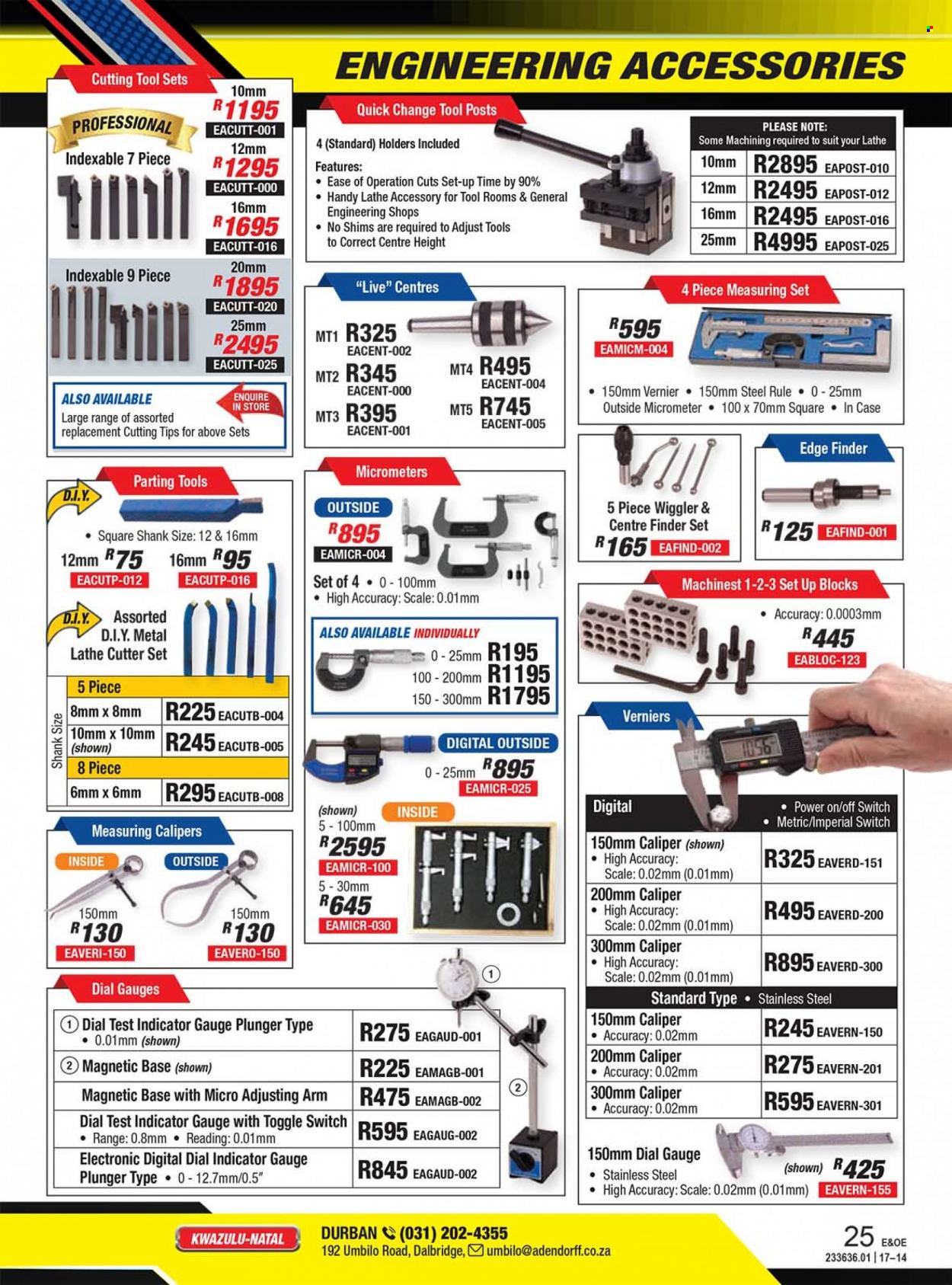 Adendorff Machinery Mart specials. Page 25