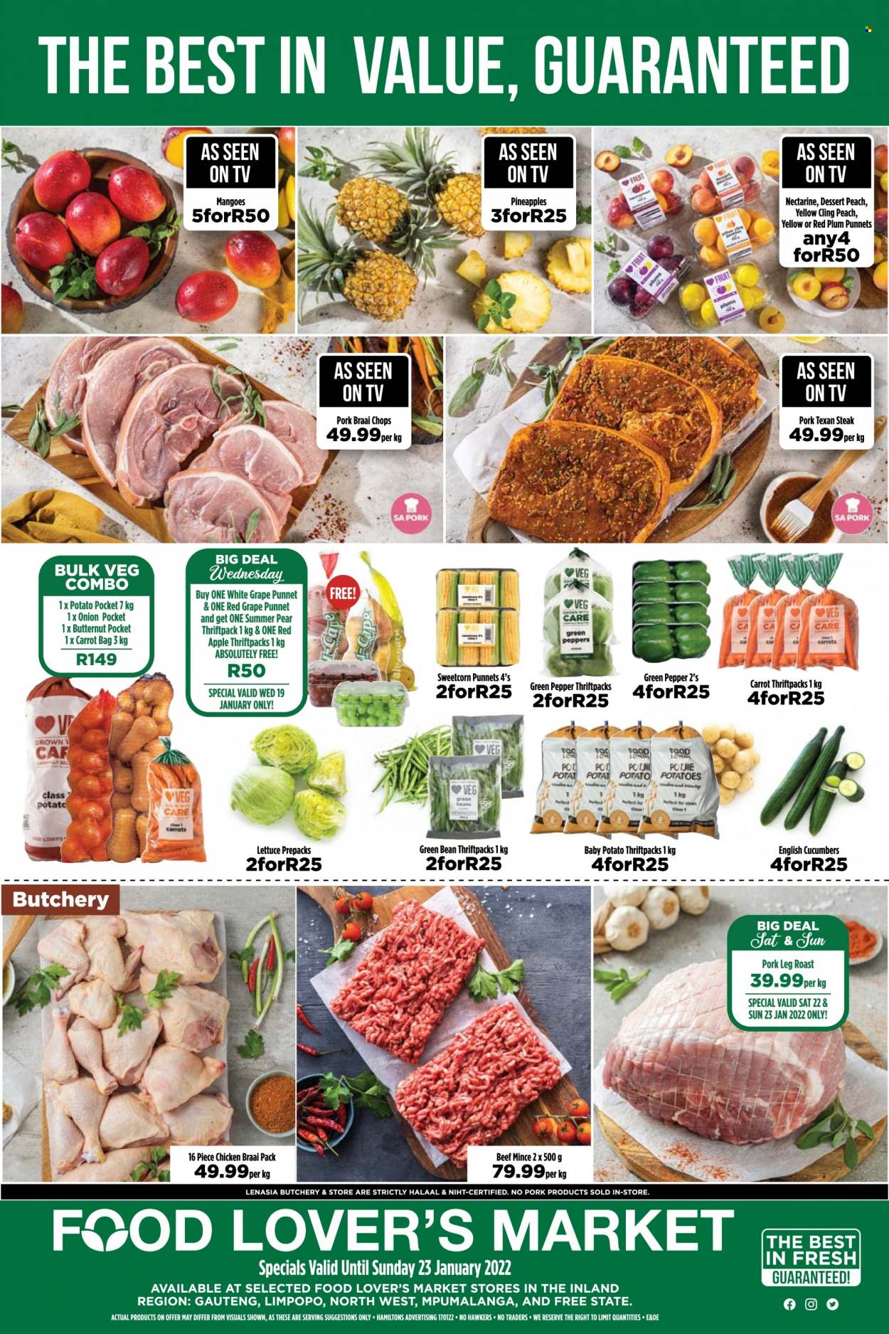 Food Lover's Market specials - 20/01/2022 - 23/01/2022. Page 1