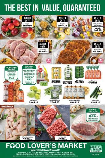 Food Lover's Market catalogue  - 20/01/2022 - 23/01/2022.