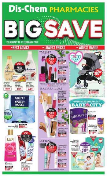 Dis-Chem catalogue  - 20/01/2022 - 13/02/2022.